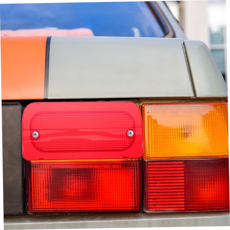 Red Durable Third Brake Light Lens Easy Install Replacement - Image 5