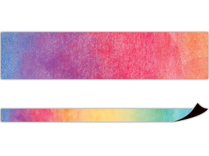 Teacher Created Resources Watercolor Magnetic Border TCR77148 - Image 2