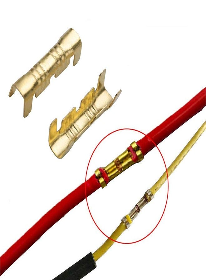 آيتش Eyech 200 قطعة طرفية على شكل حرف U بأسنان صغيرة زر ضغط توصيل سريع للأسلاك الطرفية 0.5 إلى 1.5 مربع - (دبابيس: 200 قطعة) - Image 5