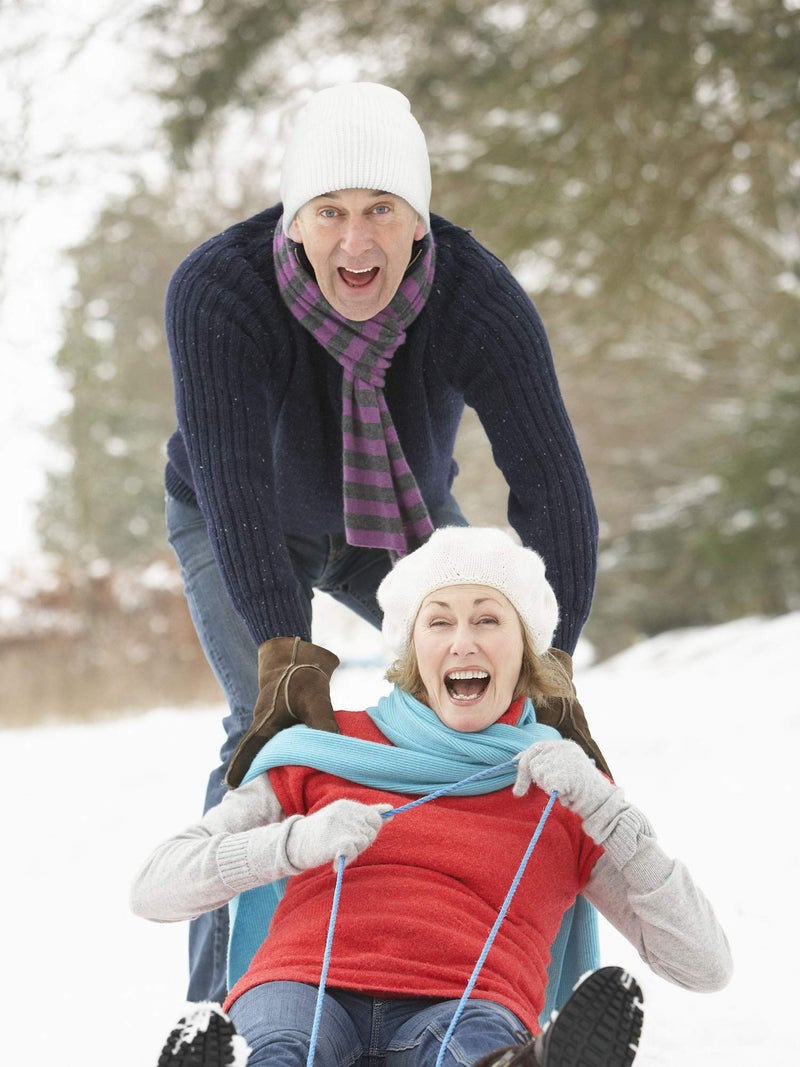 SATINIOR 2-Hole Knitted Ski Mask Full Face Mask Cover Neck Gaiter Winter Balaclava Warm Knit Beanie for Outdoor Sports(Medium,White) - Image 5