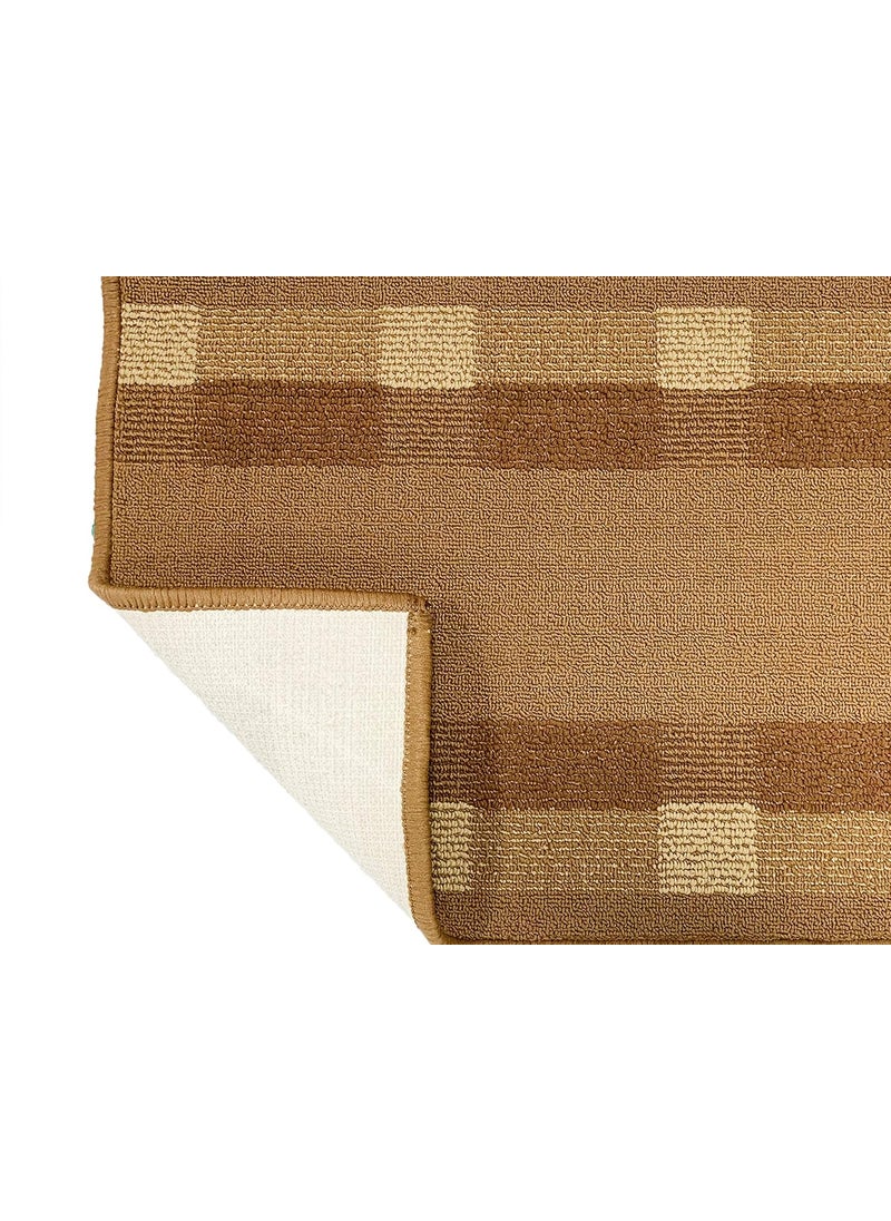 Status Contract Status Contract Polypropylene Anti Slip Floor Door Mat in Home Kitchen Office Entrance Mats (45X70 Cm, Beige)  - Image 3