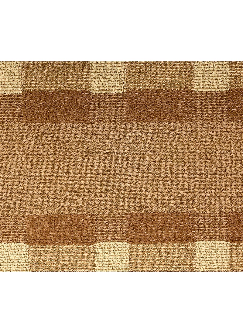 Status Contract Status Contract Polypropylene Anti Slip Floor Door Mat in Home Kitchen Office Entrance Mats (45X70 Cm, Beige)  - Image 2