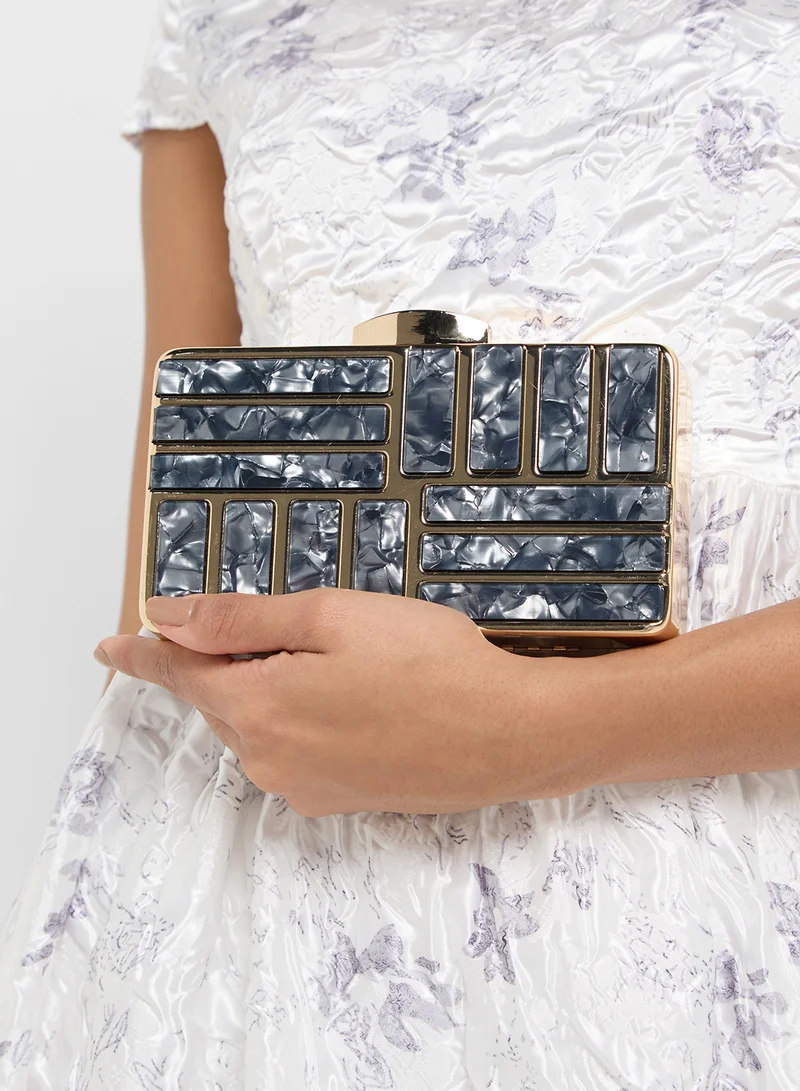ايلا ليمتد اديشن Acrylic Box Clutch Bag