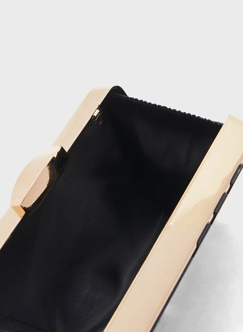 ايلا ليمتد اديشن Acrylic Box Clutch Bag