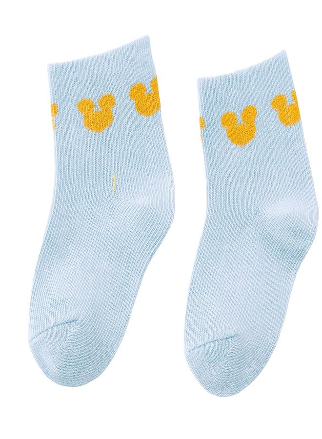 CUTEABLY جوارب أطفال لطيفة، تصميم حيوانات كرتونية، عبوة متعددة الألوان، مقاس حديثي الولادة (بوصة، العمر، 0 شهر، 6 أشهر، 2، متعدد الألوان) - Image 2