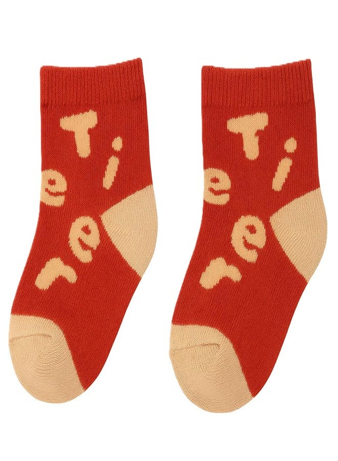 CUTEABLY جوارب أطفال لطيفة، تصميم حيوانات كرتونية، عبوة متعددة الألوان، مقاس حديثي الولادة (بوصة، العمر، 0 شهر، 6 أشهر، 2، متعدد الألوان) - Image 4