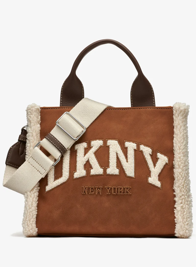 DKNY Hadlee Logo Detail Top Handle Tote