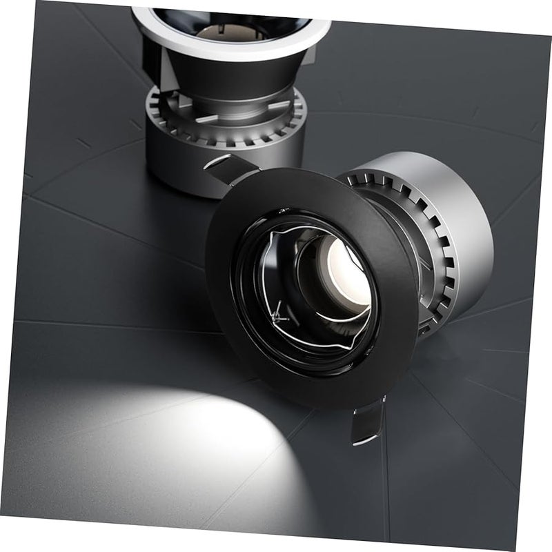 Black Recessed Light Trim Ring Cover for Can Lights Decorative Spotlight Lighting - Image 4