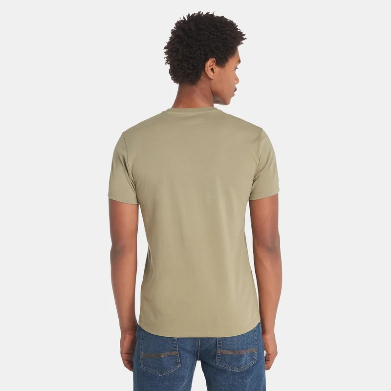 Timberland Men's Oyster River Chest Logo T-Shirt
