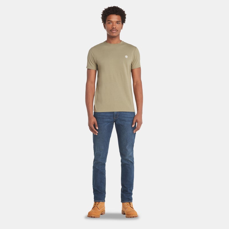 Timberland Men's Oyster River Chest Logo T-Shirt - Image 3