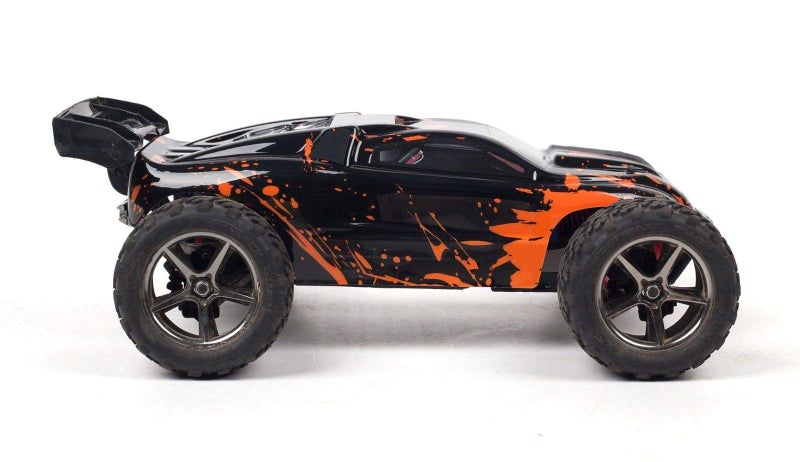SummitLink Compatible Custom Body Muddy Orange Over Black Replacement for 1/16 Scale RC Car or Truck (Truck not Included) ERMN-BR-03 - Image 2