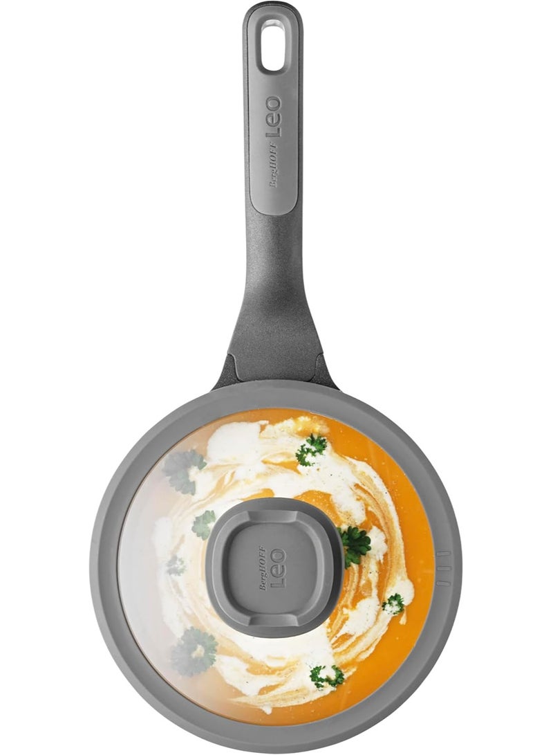 Berghoff  Leo Covered Saucepan Stone+ 18Cm - Image 4