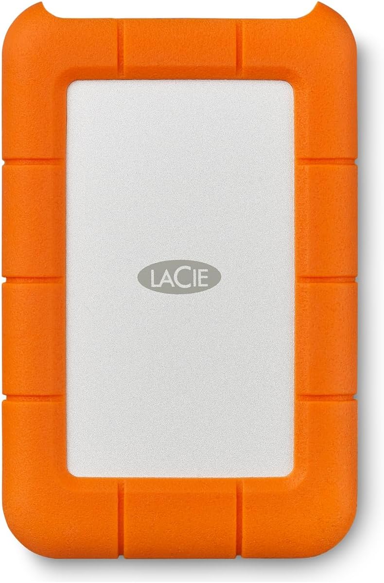 LaCie Rugged Mini 4TB محرك أقراص خارجي محمول - USB 3.0 لأجهزة الكمبيوتر، ماك، آيباد، وآيفون - Image 2