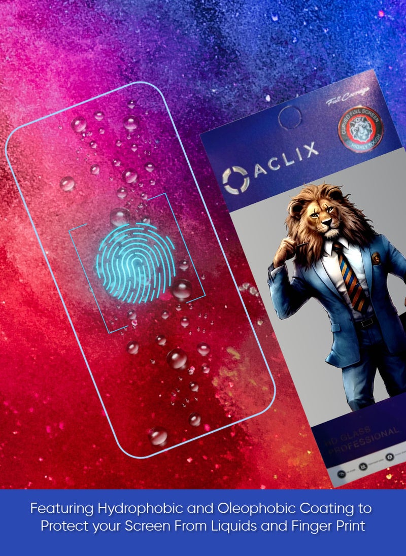 ACLIX Antistatic ESD Dustproof Premium Quality High Definition Clear Tempered Glass Screen Protector Designed For Xiaomi Redmi Note 13  Pro - Image 3