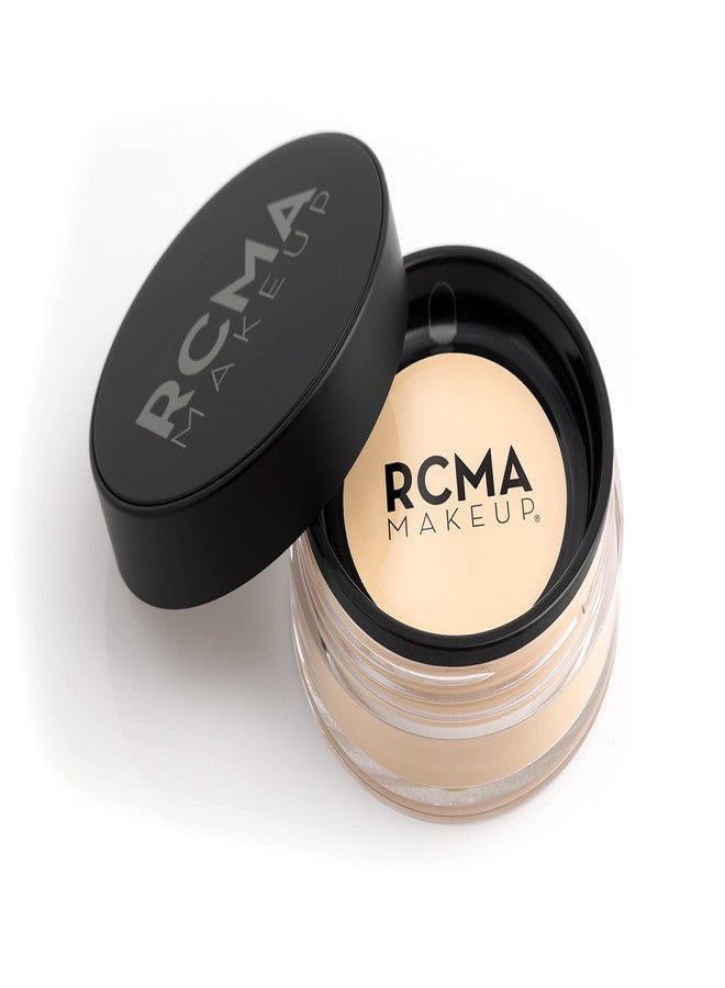 RCMA Makeup Premiere Loose Powder Amber - Talc-Free - Blurring, Oil-Control, No Flashback, Vegan & Cruelty-Free - 0.5oz - Image 1
