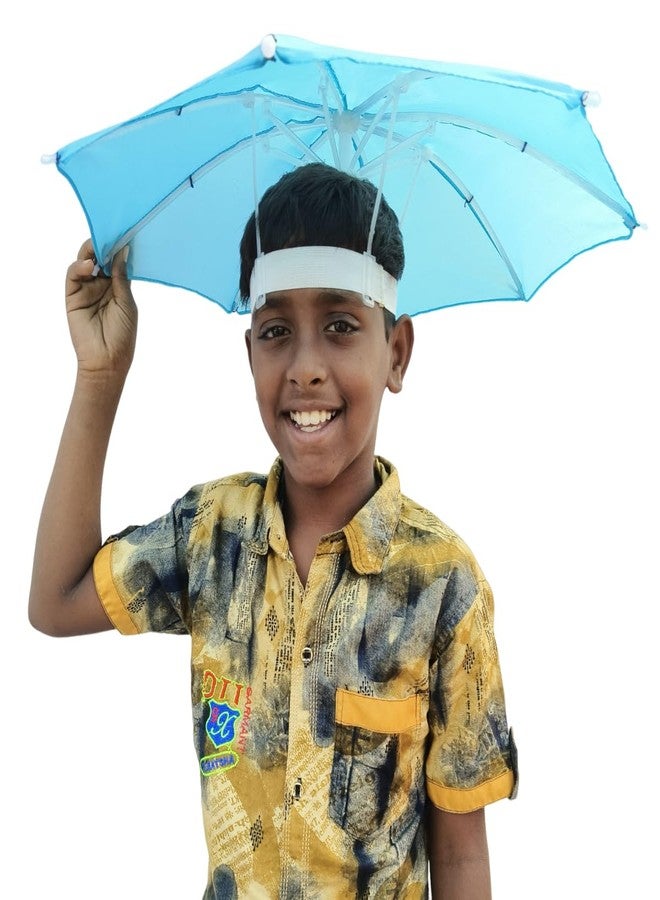 Dark Moon Hat Cap Umbrella for Kids Girls and Boys, Men Umbrella A1_41 - Image 1