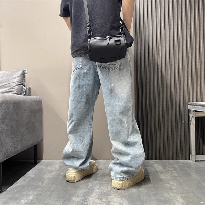Unisex Casual Daily Denim Jeans - Image 4