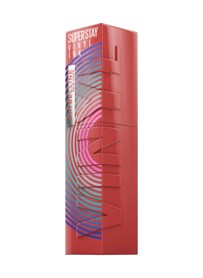 MAYBELLINE NEW YORK - Superstay Vinyl Ink Lipstick - Music Collection Limited Edition (15, Peachy) - Image 1
