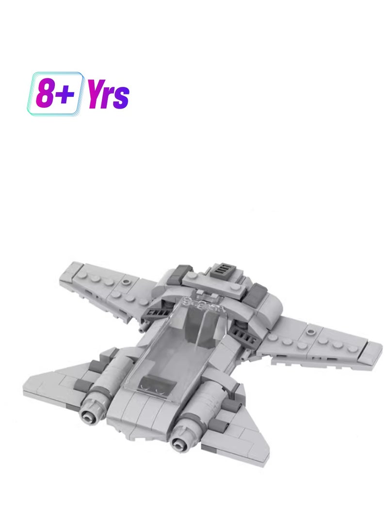 Children's Self-assembled Small Particle Toy Building Blocks Pirate Fighter Model Handmade Creative Educational Toys - Image 1