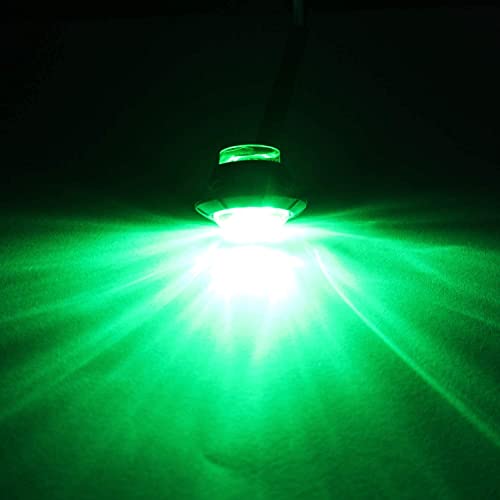 FXC 10x 3/4" ضوء LED للتخليص الجانبي الأمامي والخلفي لمؤشرات الشاحنة والسيارة والحافلة والمقطورة والفان والقافلة والقارب، ضوء خلفي، مصباح فرامل، مصباح توقف - Image 3