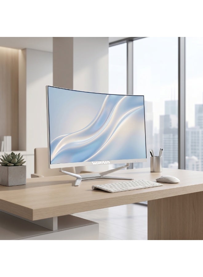 WPNA All-In-One 24-inch Desktop, Core i7-4790 Processor/8GB RAM/256GB SSD/With Keyboard And Mouse/Intel UHD Graphics/Windows 10 English /White/C24 PC001 - Image 2