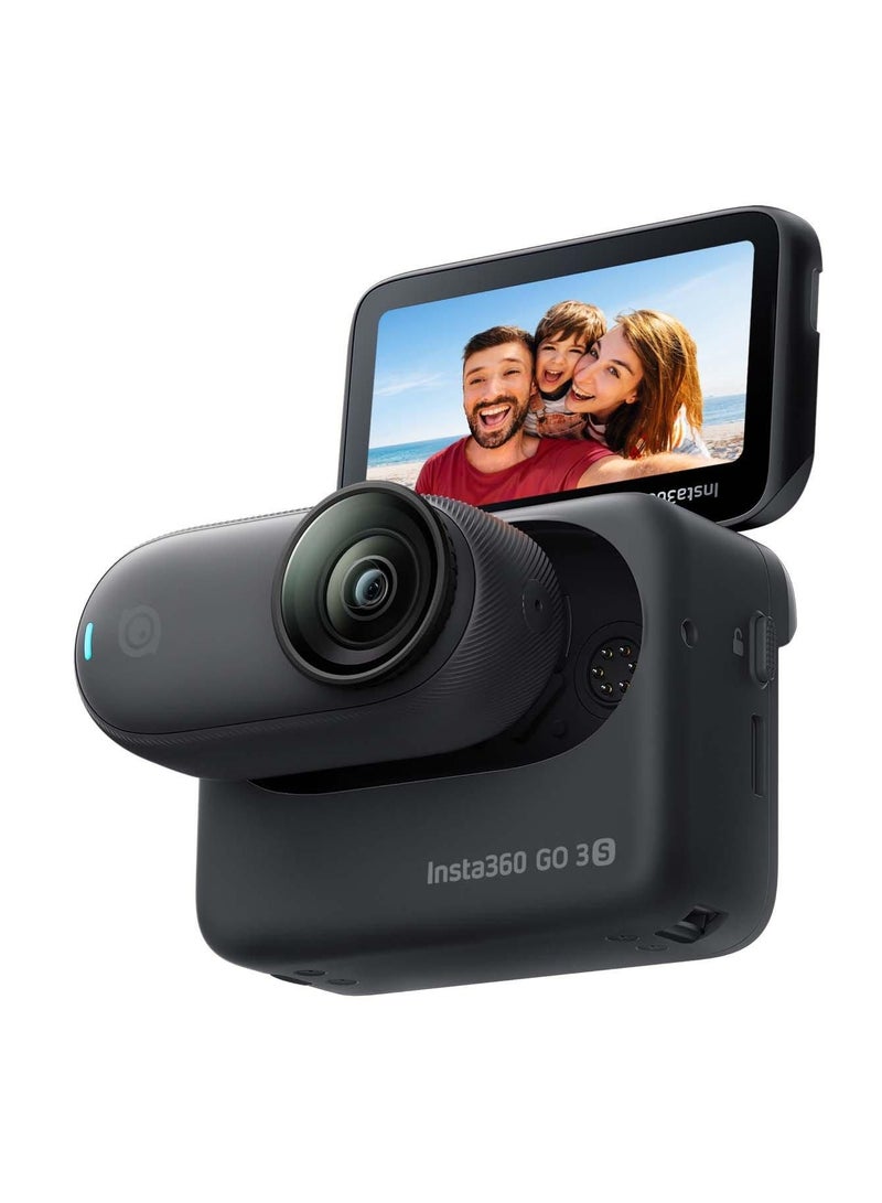Insta360 GO 3S Action Camera 12MP 4K Video Touch 128GB Midnight Black - Image 1