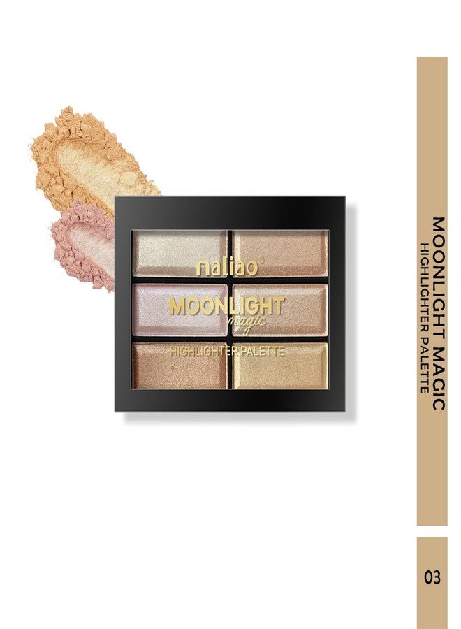 ماليو أضيئي جمالكِ مع باليت إضاءة مالياو مونلايت ماجيك (03) 18 غرام - Image 3