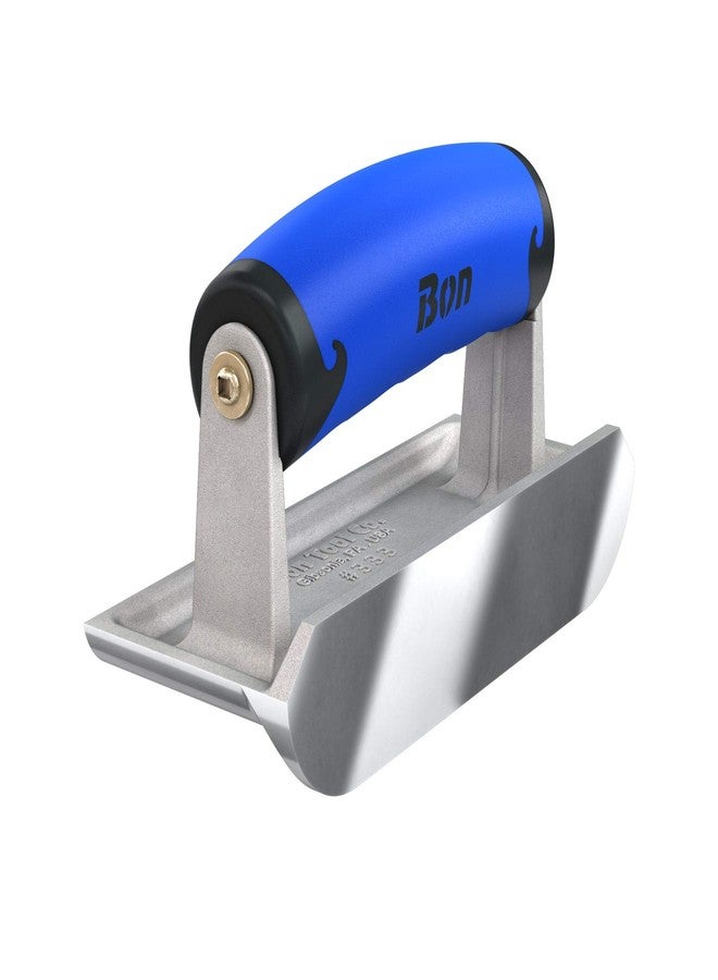 Bon Tool 88-333 Cast Stainless Steel 6-Inch by 2-3/4-Inch Concrete Bullet Hand Edger, 1/2-Inch Bit Depth by 3/16-Inch Bit Width, Comfort Grip Handle - Image 2