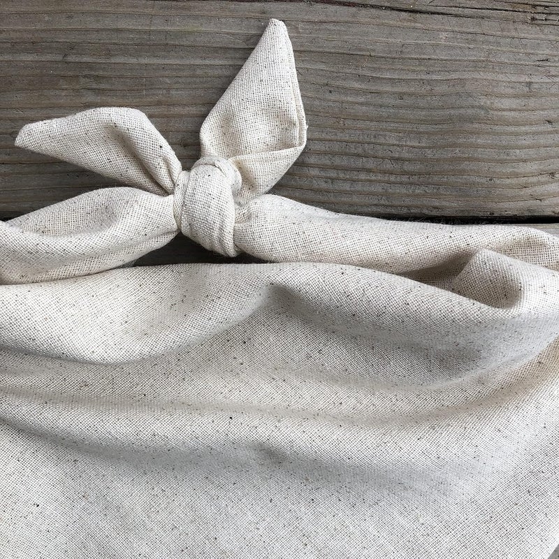 Dog Bandana Pregnancy Announcement Big Brother Baby Reveal Oatmeal Cream Minimal Neutral Color Announcement to Family Large - Image 3