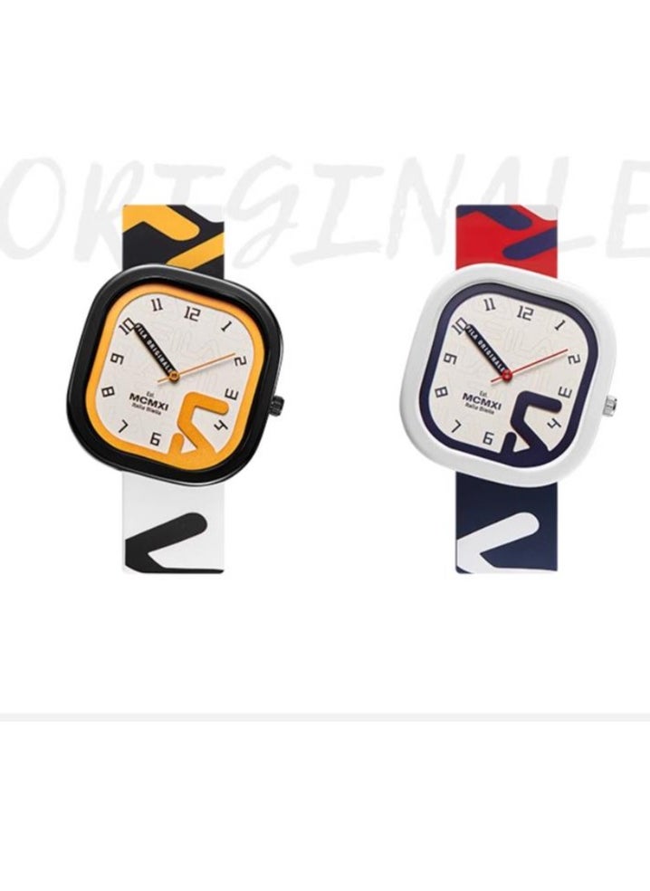 FILA Male And Female Couple Simple Sports Waterproof Watch  - Image 4