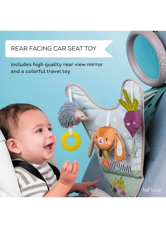Taf Toys Taf Toys Infant Car Seat Development Center Newborn Baby Essentials Must Haves Toy, Car Seat Accessories Activity Center with Car Seat Mirror, for Newborn Toys 0 3 Months Brain Development  - Image 2