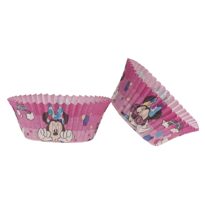 Dekora  Minnie Mouse Cupcake Cases Paper Cupcake Cases  25 Units
