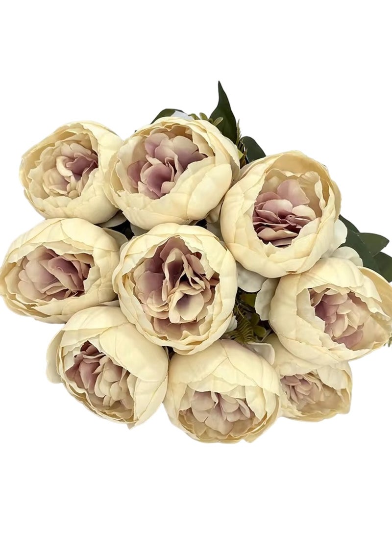 Huitich Artificial Flower Decor for Home, Parties, and Weddings Coffee  - Image 1