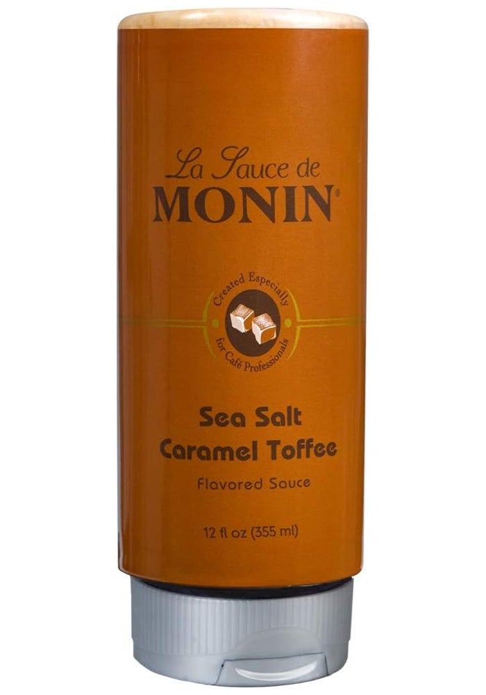 Monin Sea Salt Caramel Toffee Sauce