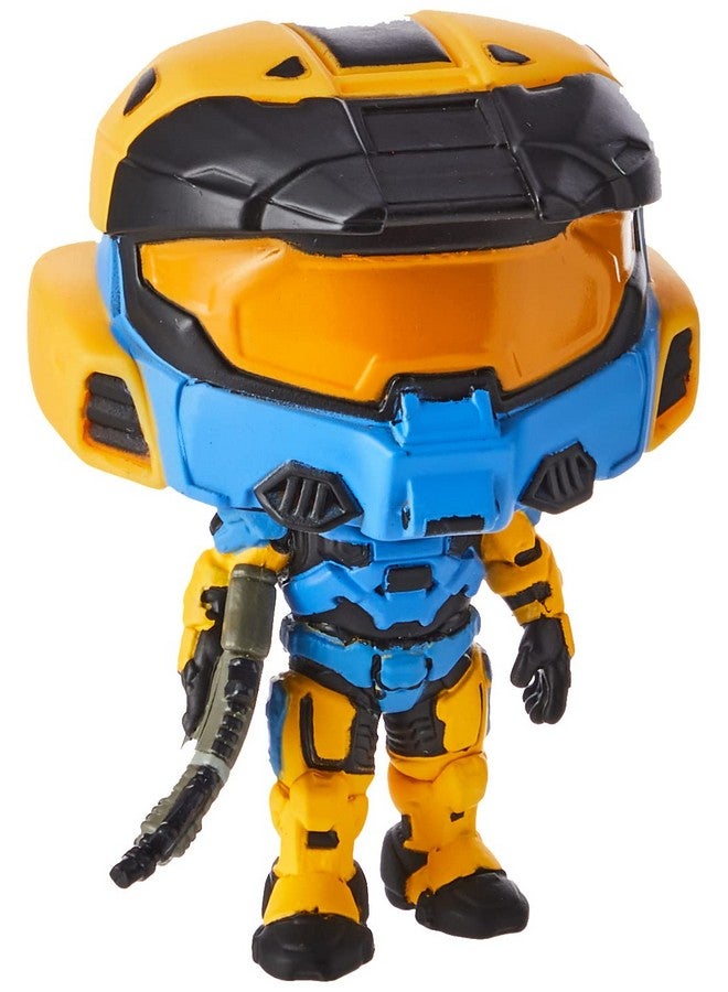 Funko Pop Games: Halo Infinite Spartan Mark Vii With Vk78 Blue & Yellow With Game Add On 3.75 Inches - Image 3