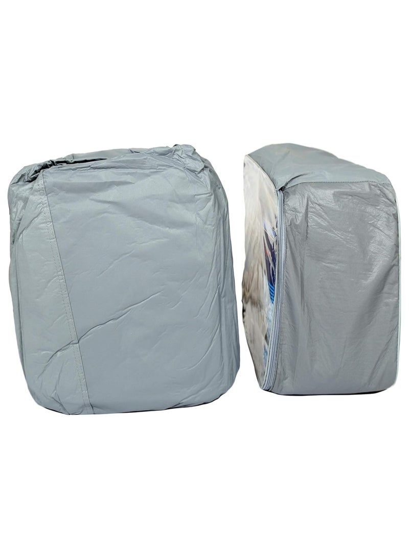 MTS Car Covers compatible with Land Cruiser Waterproof All Weather, Sun Shield Car Universal Cover, Outdoor Rain Sun UV Protection Car Protection, Tight Smooth Non-Abrasive (Land Cruiser 2025 Model) - Image 5