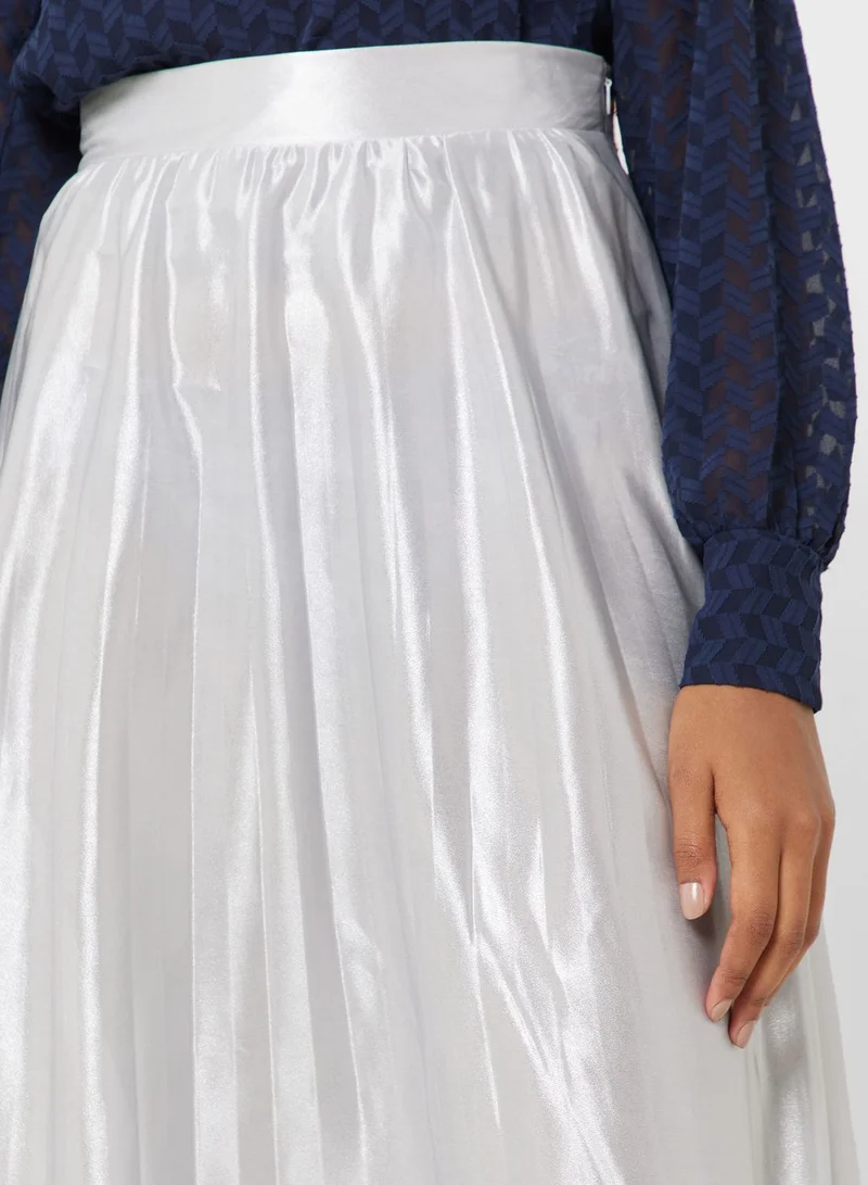 ONLY High Waist Pleated Skirt