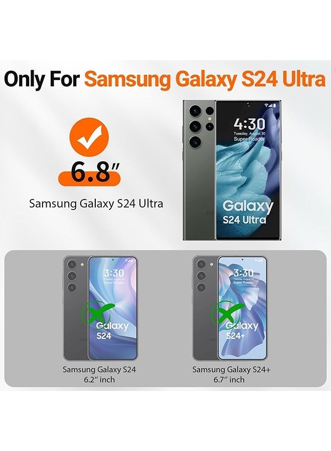 X-level غطاء حماية لجهاز سامسونج جالكسي S24 ألترا، مقاوم للصدمات، حماية عدسة الكاميرا، مضاد للخدوش، شعور لمسة مريح، درع قوي، حامل يدوي، غطاء خلفي، ملحقات واقية للهاتف - Image 2