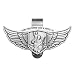 CHIMUYU St Christopher Medal Car Saint Christopher Visor Clip Angel Wings Auto Sun Visor Accessories Bless Driving Safety Religious Gift for Driver Parent Family Friend 1 - Image 2