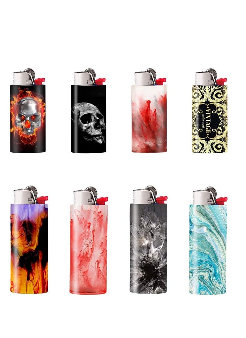 واي آند دي Silicone Mold Lighter Protective Case Resin Molds Cover Holder for Epoxy Jewelry Casting J5/J3 Accessories DIY Crafts Making 4 Pcs  - Image 3
