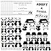 Jiytivity 38 Pcs Adopt a Panda Party Favors Include 12 Mini Panda Stuffed Animals 12 Foldable Boxes 12 Adoption Cards 1 Adopt Sign 1 Fence for Jungle Party Supplies Pet Adoption Baby Shower Birthday Gifts - Image 2
