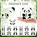 Jiytivity 38 Pcs Adopt a Panda Party Favors Include 12 Mini Panda Stuffed Animals 12 Foldable Boxes 12 Adoption Cards 1 Adopt Sign 1 Fence for Jungle Party Supplies Pet Adoption Baby Shower Birthday Gifts - Image 4