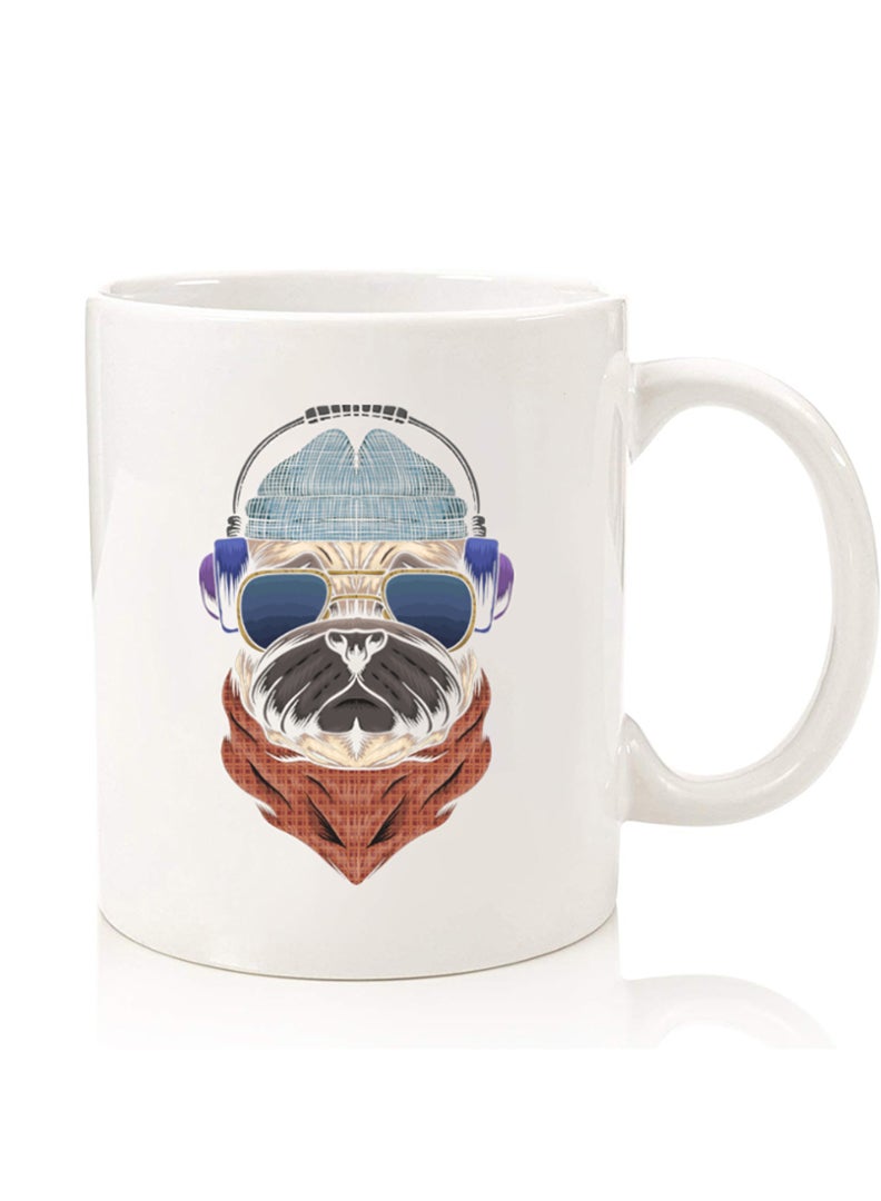 Theodor Premium Quality Two Sided Printed Coffee Mug Tea Cup For Home Office, Kids Men Women swag bull dog - Image 1