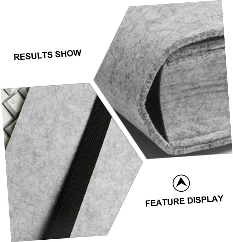 Uonlytech Mechanical Keyboard Storage Bag for Keys Portable Keyboard Case with Soft Lining Dust and Shock Protection Practical Design for Travel and Daily Use - Image 5