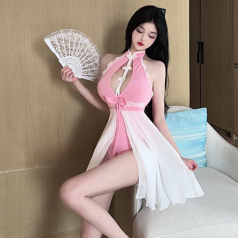 Han Dynasty Fairy Lingerie Cheongsam Temptation Female Pure Desire Ancient Style Posture Adult Love Large Size Dropshipping - Image 3