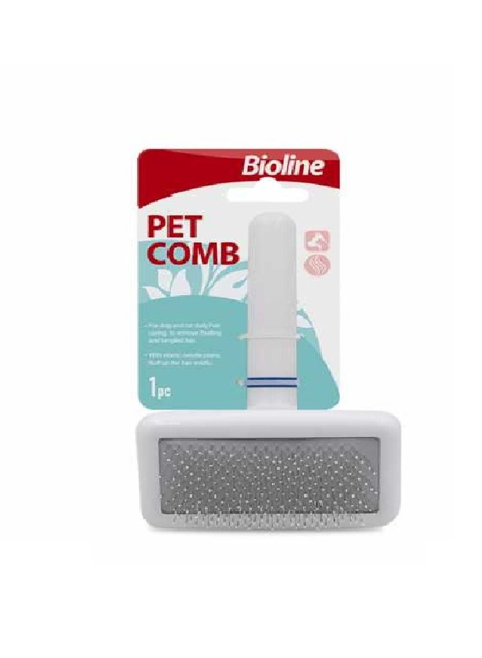 Bioline Pet Comb White Large