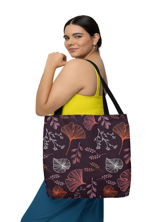 PrimeBox Women's Tote Bag, Casual Shoulder Handbag Printed Collage Tote bag School fashionable bag Multi Print - Image 5