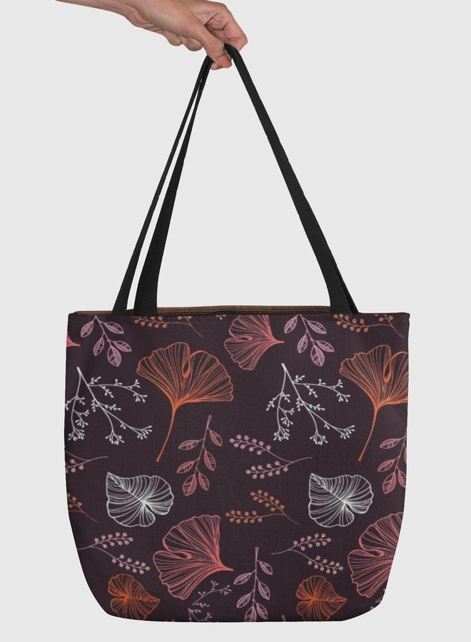 PrimeBox Women's Tote Bag, Casual Shoulder Handbag Printed Collage Tote bag School fashionable bag Multi Print - Image 2