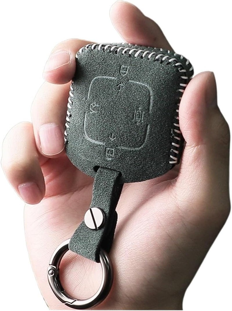 Car Remote Smar Key Case Cover Shell Holder Fob Compatible for Zeekr 001 Keychain Keyring Accessories(Style 1) - Image 4