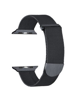 Replacement Strap For Apple Watch Ultra 2 49mm Milanese Metal Magnetic Watch Band Gunmetal